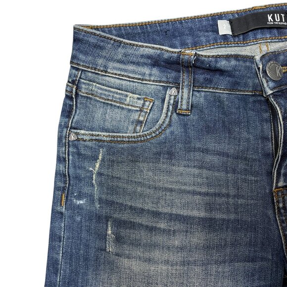 Kut From the Kloth Catherine Boyfriend Shorts Size 2 - Picture 3 of 7